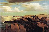 William Stanley Haseltine Canvas Paintings - After a Shower, Nahant, Massachusetts